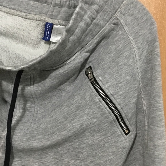 Divide By H & M Gray Men's Sweatpants with Zipper Accents GUC - Picture 4 of 10